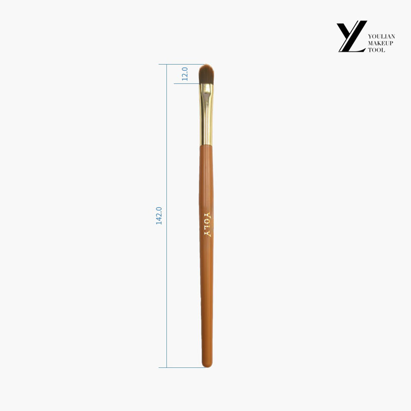 Hellbraune Zunge Concealer Pinsel